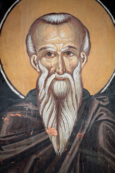Byzantine Fresco from the 15th Century by Unbekannt Unbekannt
